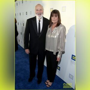 Rob Reiner and Wife LIFE SIZE Cardboard Cutout with Free Shipping